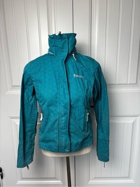 Bench Teal Patterned Women's Ski Jacket